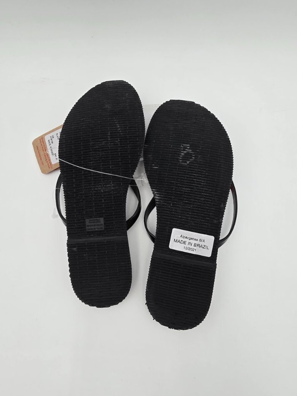 Havaianas You Metallic flip-flop sandals in Black Size 6 - Picture 8 of 8